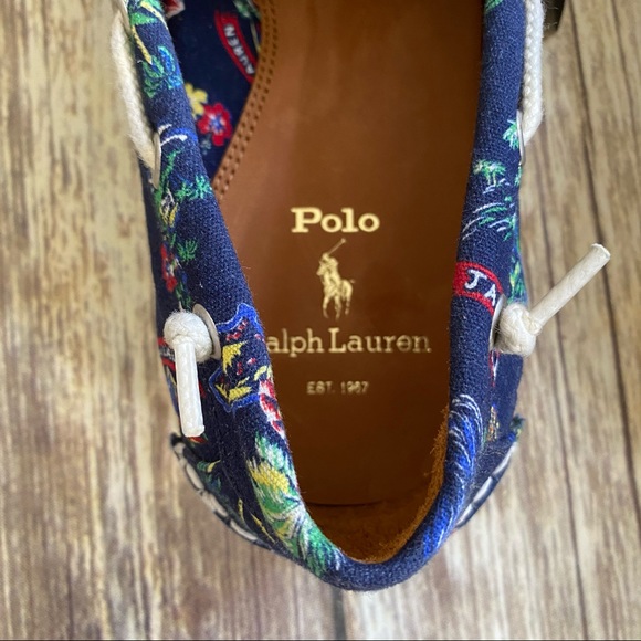 Polo Ralph Lauren Merton Tropical Boat Shoes main image 4